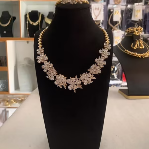 Beautiful Gold plated Dubai Female Jewellery