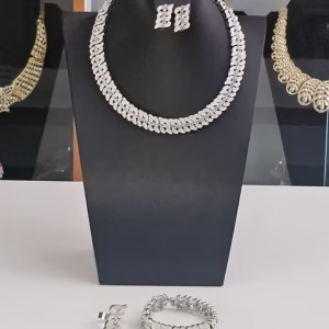 Elegant Viennese Necklace and Earrings